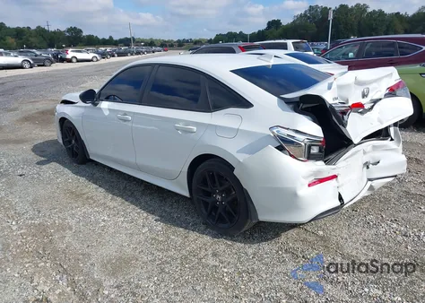 2022 Honda Civic Sport z USA, uszkodzony, nr VIN 2HGFE2F51NH539984